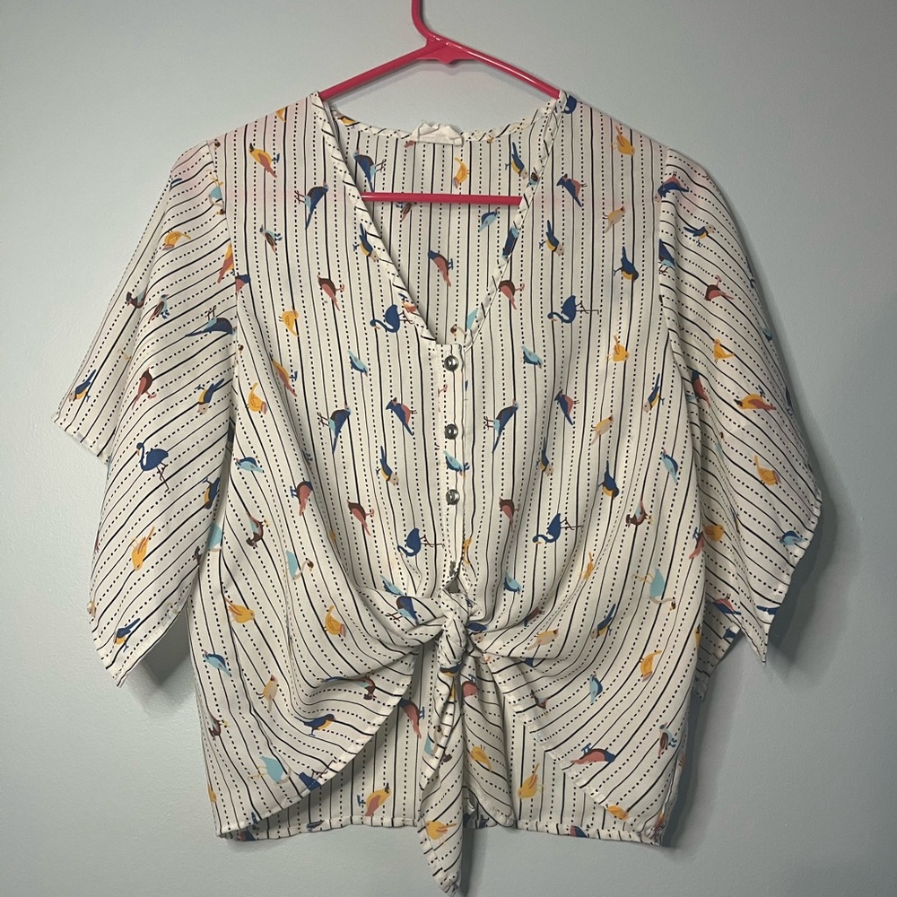 Bird blouse - Picture 2 of 5